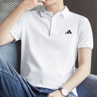 阿迪达斯（adidas）polo衫男装2023夏季新款运动服跑步训练健身快干透气翻领半袖T恤IC9310 HR8729/梭织/白色 XL