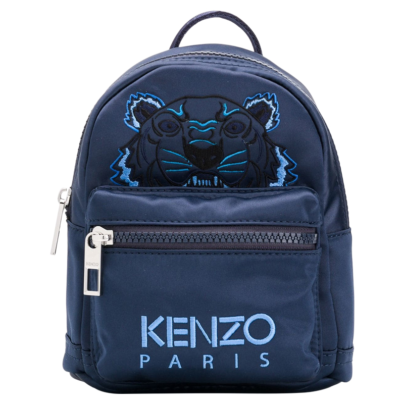 【直营】Kenzo高田贤三 迷你号虎头刺绣涤纶双肩包背包斜跨包男女通用高清大图