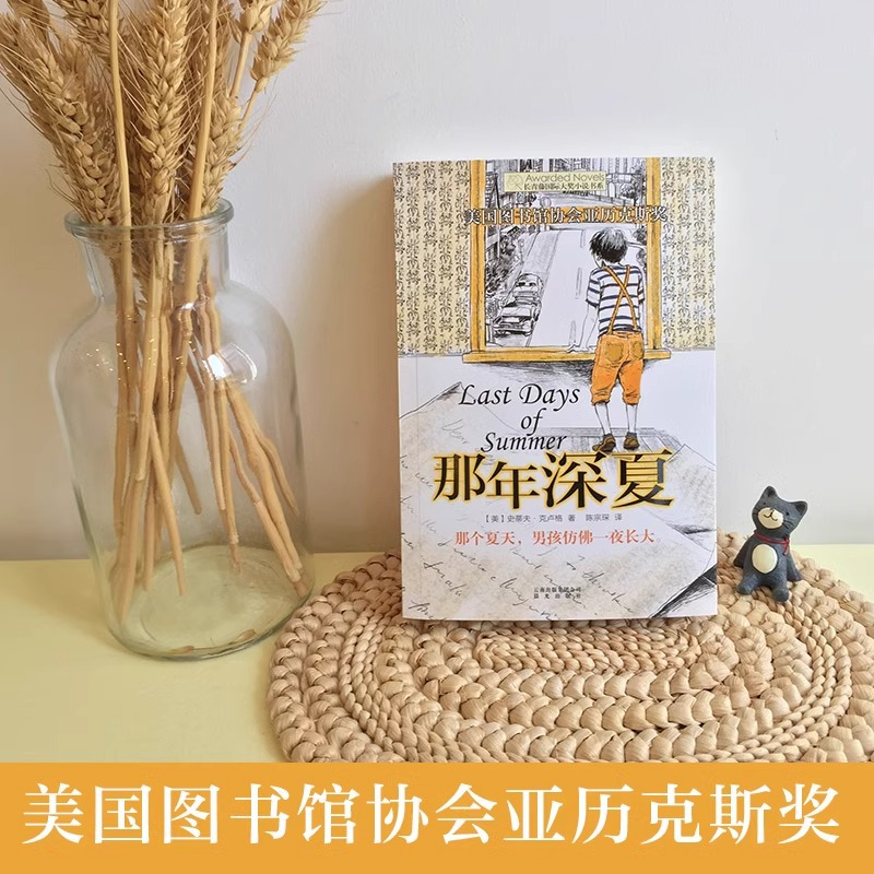 那年深夏 [正版]长青藤国际大奖小说书系列 那年深夏/小荷马的大冒险/丘比特之谜/织梦人 小学三四五六年级课外阅读 8-
