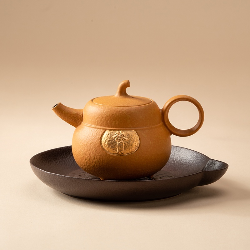 万仟堂福禄天开·成套茶器(1壶1壶承1海4杯4碟1盖置)高清大图