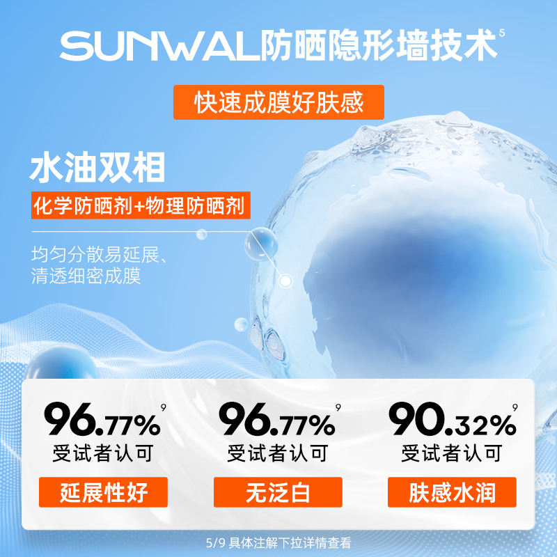 蜜丝婷Mistine小黄帽面部防晒霜乳40ml 隔离清爽SPF50+ PA+++