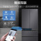 海尔(Haier)BCD-502WGHFD14SJU1冰箱法式四开门502L容量零距离嵌入风冷变频干湿分储节能省电家用