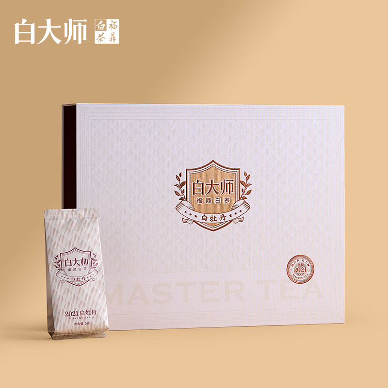 白大师大师风范白牡丹散茶(2021-150克)150克/盒 (5g*30)
