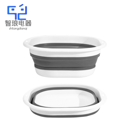 万允 折叠脸盆 大号36cm/个（大号36cm）