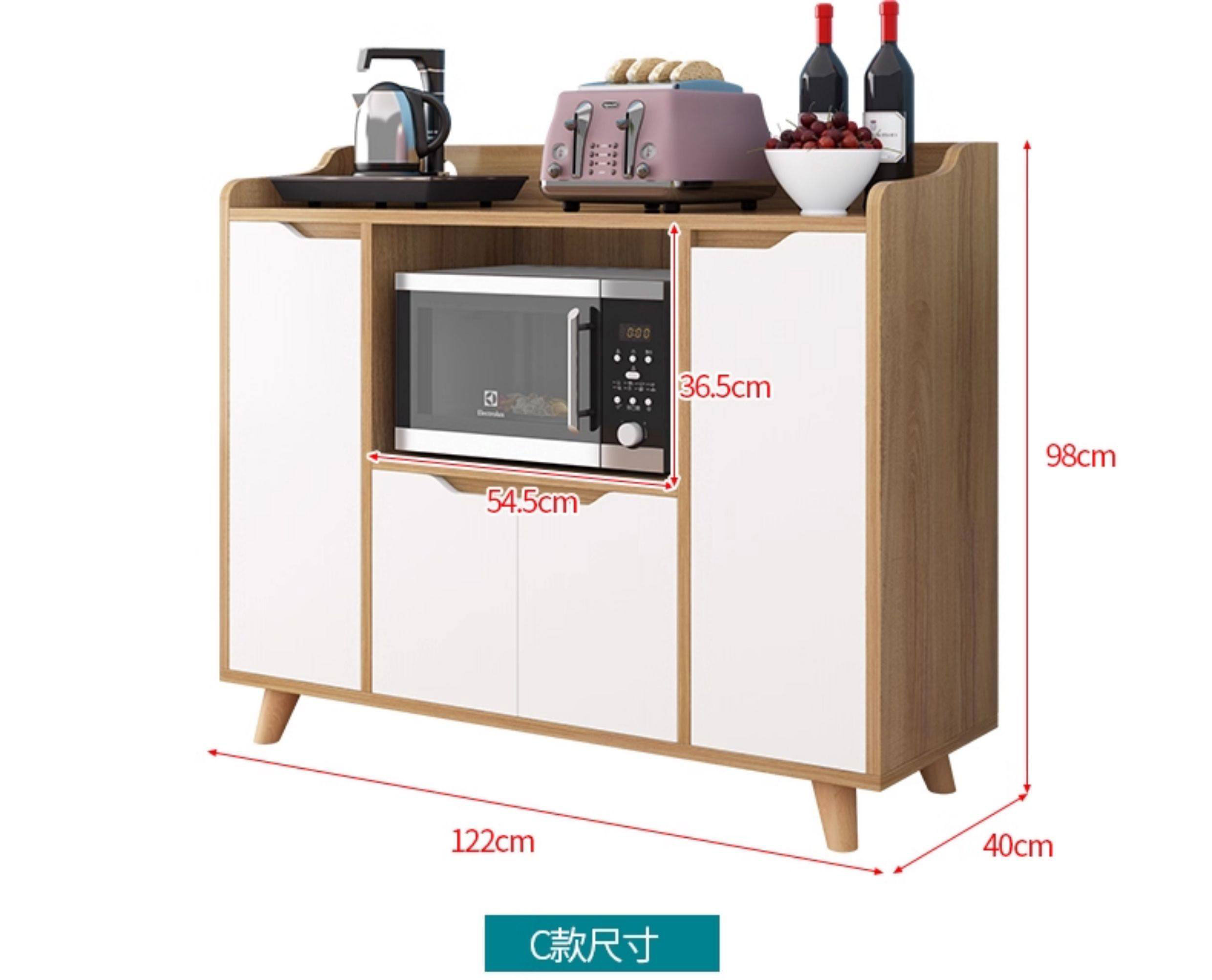 豫众诺 餐边柜 122*40*98cm 个高清大图