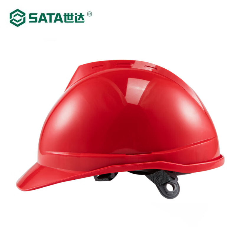 SATA/世达TF0101R 红色 V 顶 PE 标准型安全帽