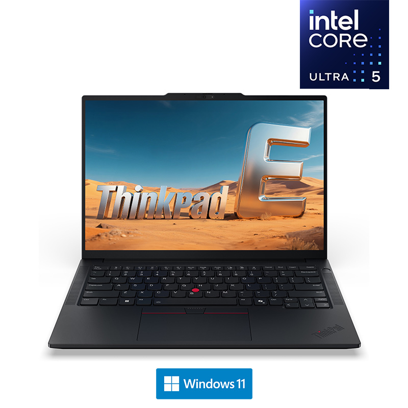 联想ThinkPad E16 3RCD 16英寸2.5K AI轻薄便携高性能笔记本电脑(Ultra5-336H 32G 1T 集显 W11 黑色)官方标配高清大图