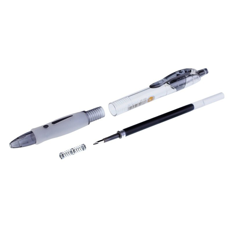 晨光文具(M&G)GP1163按动中性笔0.5mm 办公经典 签字笔 按动笔 12支 蓝色