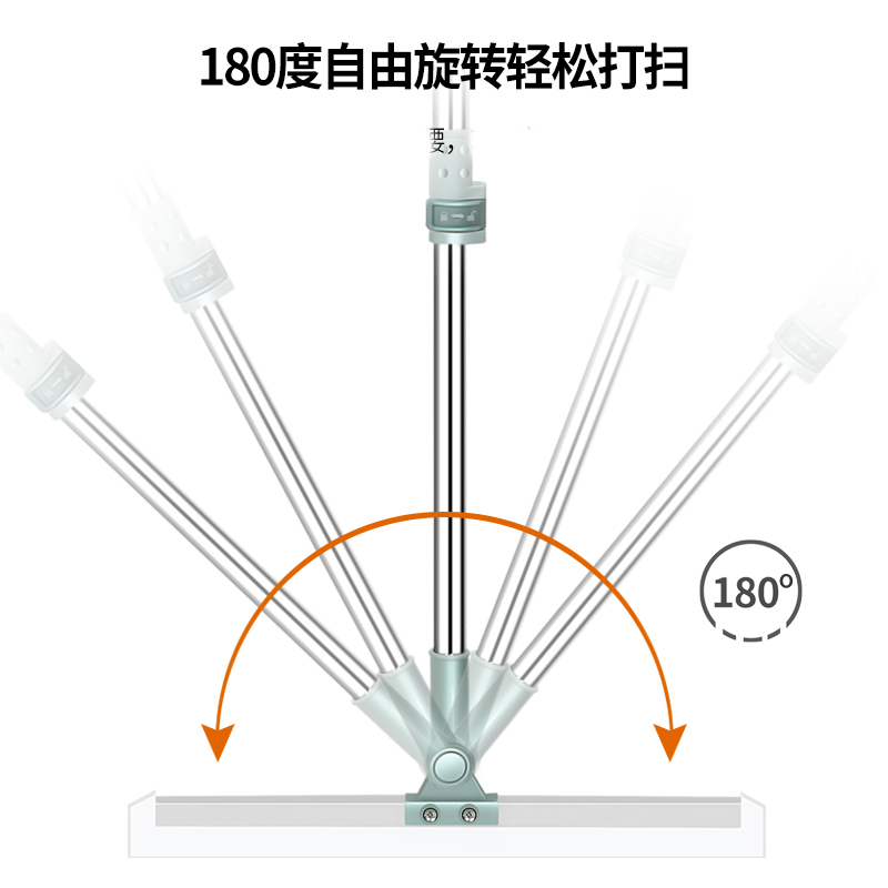 魔术扫把扫地硅胶地刮地板清理扫帚浴室卫生间刮水器扫头室高清大图