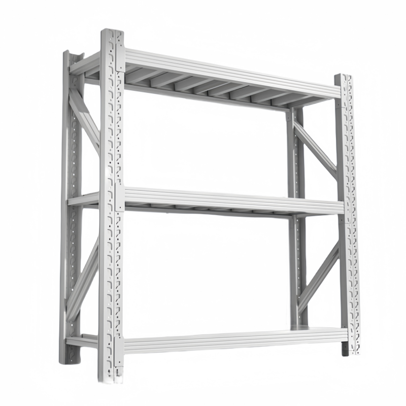 繁哲思不锈钢货架白色 置物架1500*600*2000mm承重500kg/层组