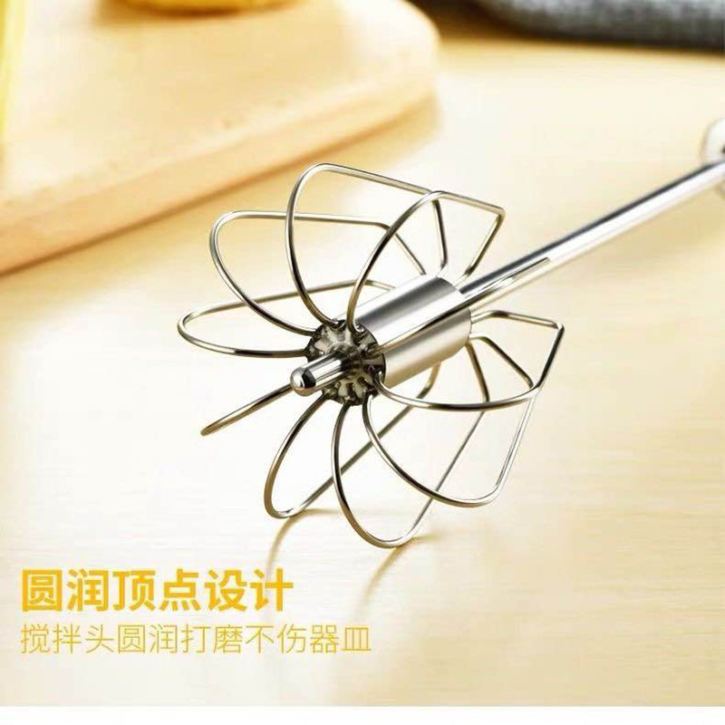 手持式半自动手动打蛋器按压式奶油打发器