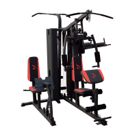 军霞(JUNXIA)JX-1125N 综合训练器五人站家用商用健身器材大型力量器械套装-
