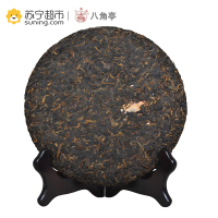 [苏宁超市]云南普洱茶 2016年八角亭 南红 熟茶 357克/饼