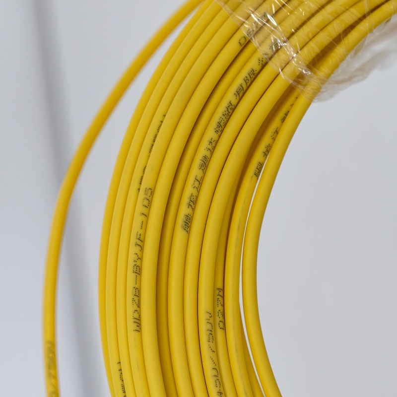 津达 低烟无卤电线WDZB-BYJF-4黄色450/750V 米高清大图