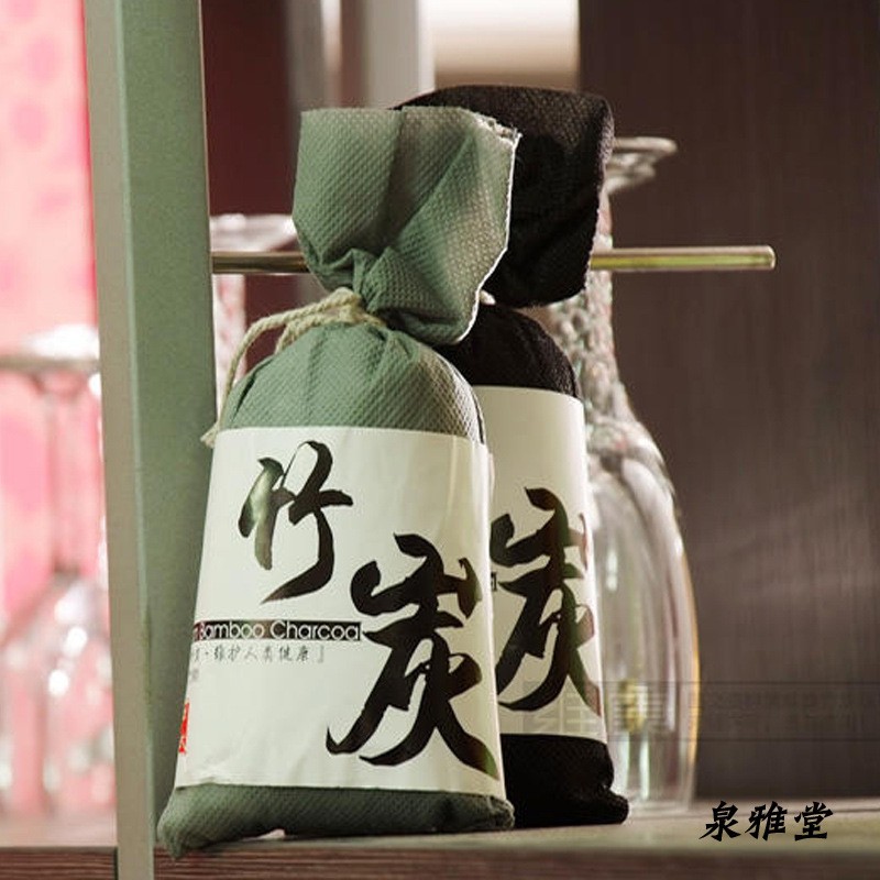 竹炭包汽车除甲醛除臭车载活性炭用炭包除味车内新车去味去甲醛高清大图