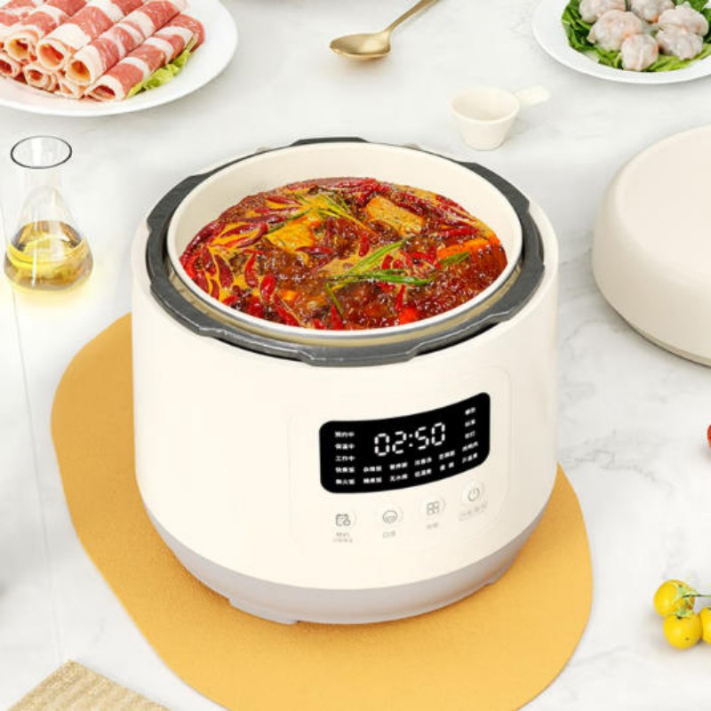 杜邦DUPONT多功能压力锅3L智能控温不粘健康安全厨房必备高清大图