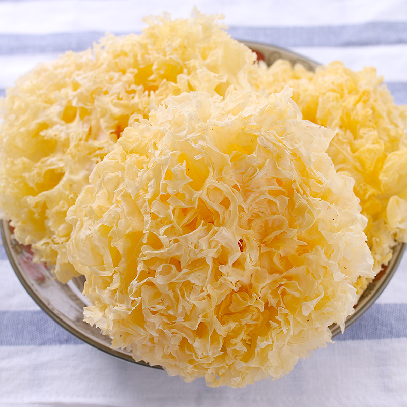 八荒 原色银耳100g古田特产白木耳 银耳莲子红枣枸杞桂圆汤羹干货