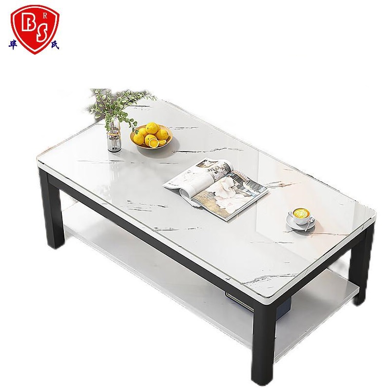 毕氏家具 双层茶几 140*80*43cm 台高清大图