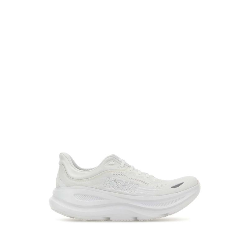 Hoka One One中性跑步鞋轻便透气舒适缓震运动休闲鞋 WHITE 45