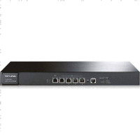 TP-LINK TL-ER3210G 单WAN口企业级有线路由器全千兆端口网口高速网络上网行为管理ap控制主机商用办公酒店宾馆网吧组网网关高性能大负载带机量300机架式