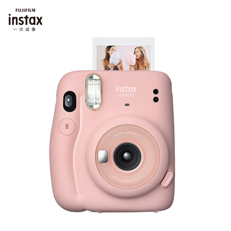 富士fujifilminstax一次成像拍立得胶片相机mini11绯樱粉相机mini89