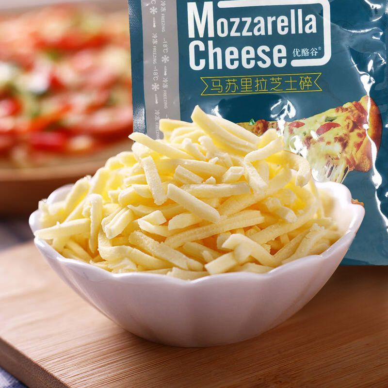 芝仕坊马苏里拉芝士碎奶酪碎披萨焗饭拉丝马苏披萨原材料200g200g