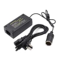 车大地 220V转12V电源转换器 车载吸尘器冰箱转家用电源转器转12V5点烟器