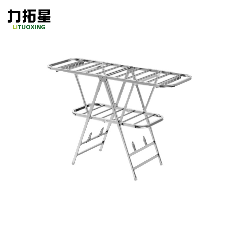 力拓星 落地晾衣架 大双层升级款 个高清大图