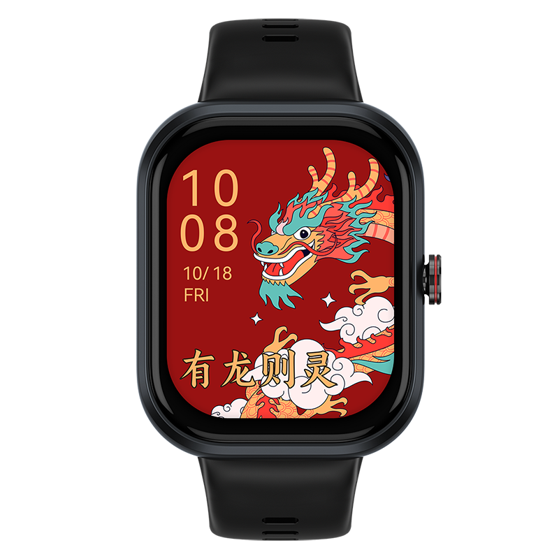 荣耀亲选智能手表 Haylou Watch 幻夜黑