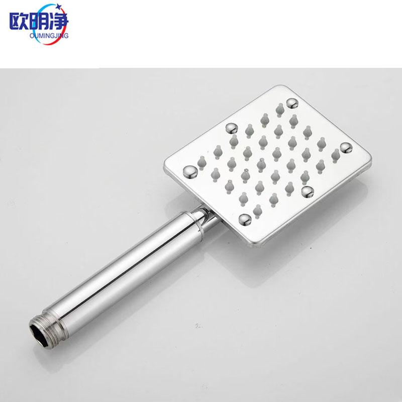 不锈钢花洒淋浴喷头手喷 方形 个高清大图