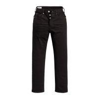 Levi’s女士直筒牛仔裤高弹显瘦棉质腰带环纽扣拉链开合九分裤