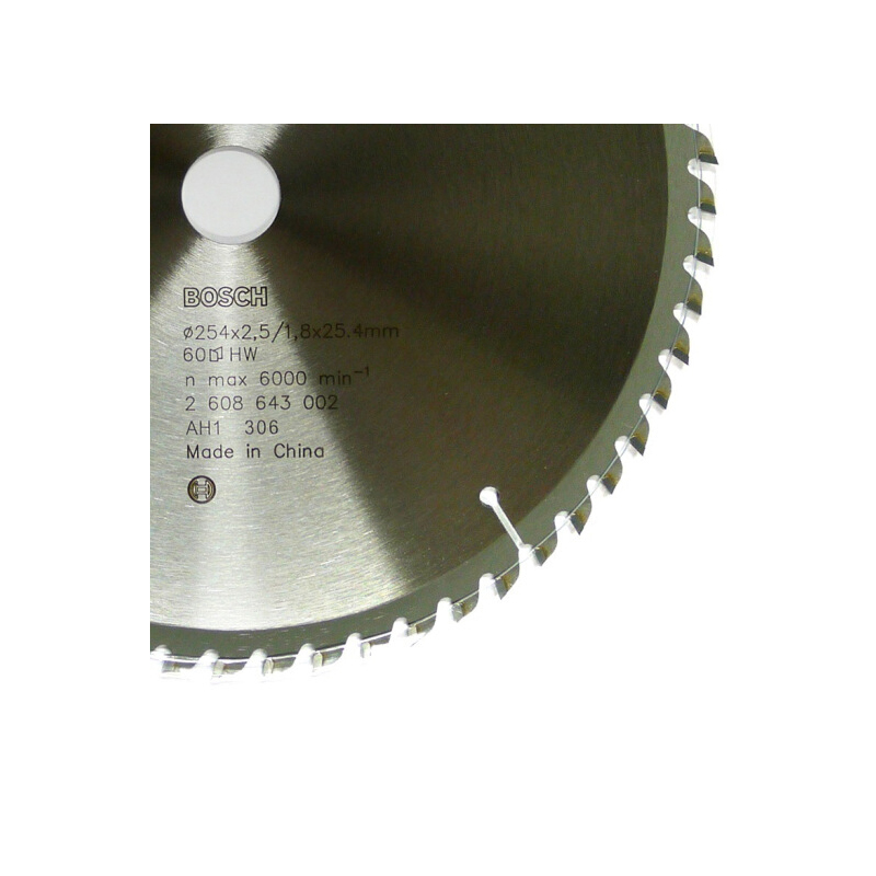 博世(BOSCH) 木工圆锯片10寸60齿 254mm(2608643002)
