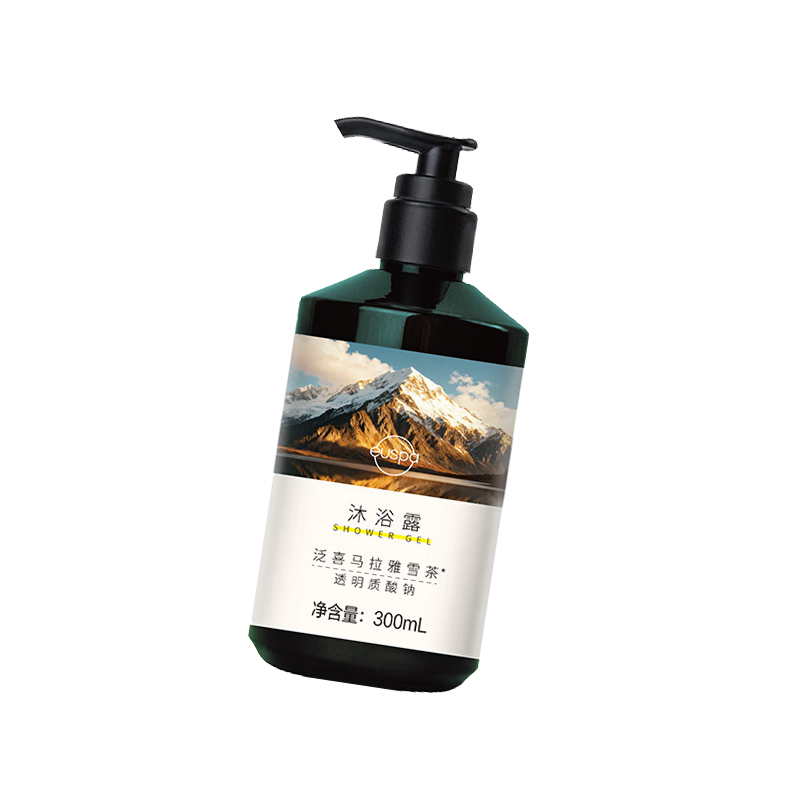 自然堂 透明质酸沐浴露 300ml 瓶高清大图