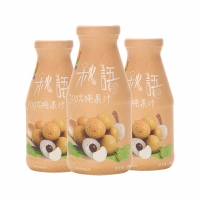 九日秋语果汁(龙眼)238ml*3 泰国进口饮料nfc非浓缩还原