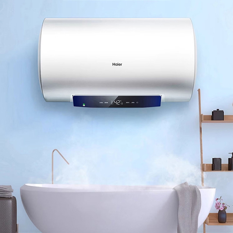 海尔(Haier)电热水器80升一级能效3000W大屏数显APP智控健康抑菌 一键增容EC8001-MC3U1高清大图