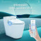 海尔(Haier)卫浴官方旗舰智能马桶盖即热恒温座圈智能数显自动润壁独立遥控家用电动加热坐便器盖板X3-M18U1