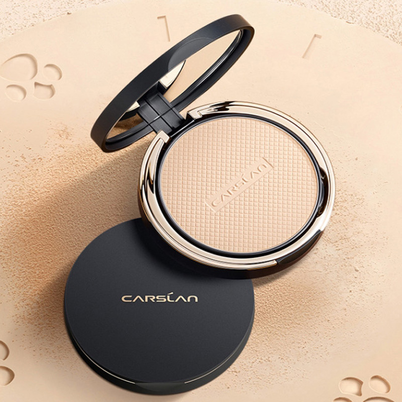 卡姿兰小夜猫轻透持妆蜜粉饼定妆不脱妆遮瑕控油高清大图