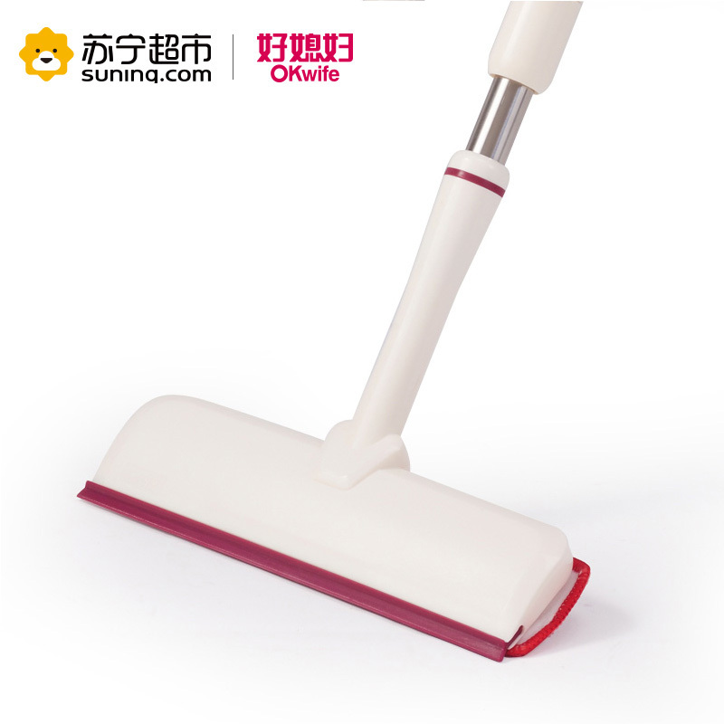 好媳妇(okaywife)U系列不锈钢擦玻璃器双面擦窗器家用玻璃窗擦刮水擦玻璃神器 白色