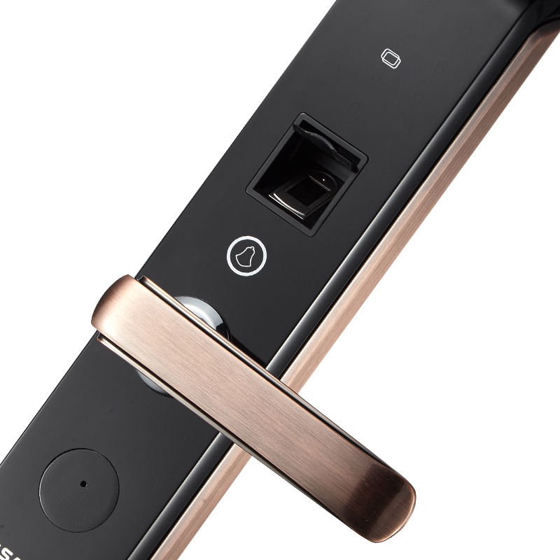 樱花sakura智能指纹锁家用防盗门指纹锁入户门电子锁带门铃密码锁app