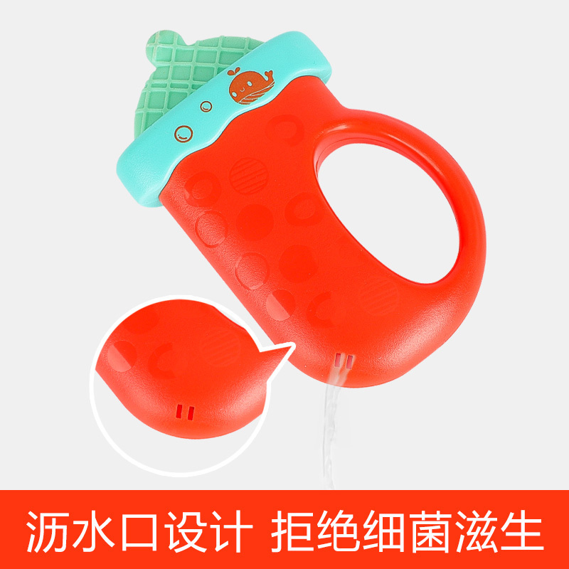 纽奇(Nukied)婴儿手摇铃牙胶安抚玩具可水煮消毒0-3-6-12个月新生儿套装宝宝益智玩具[8件套礼盒装]
