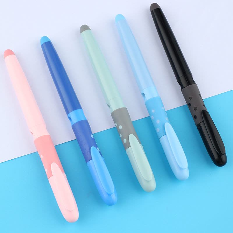 英雄(HERO)钢笔小学生儿童EF尖P201正姿练字钢笔套装可旋转笔握调整舒适姿势开学季男女生日礼物图片