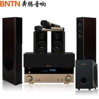 奔腾(BNTN)音响 音箱 家庭影院套装 电视音响 低音炮音箱 木箱影院 蓝牙 同轴 光纤 838配时尚1号低音炮套装