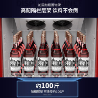 东贝风冷无霜饮料柜HL-LC290Z冰柜商用冷藏展示柜啤酒展示柜保鲜柜超市冰箱可乐啤酒柜