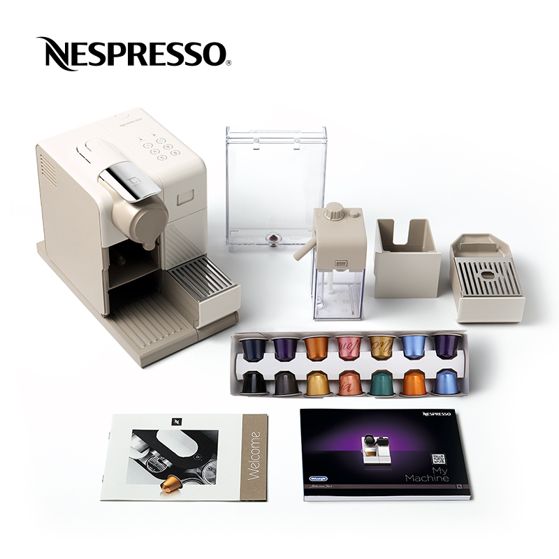Nespresso 胶囊咖啡机 Lattissima Touch F521 意式全自动进口家用商用咖啡机