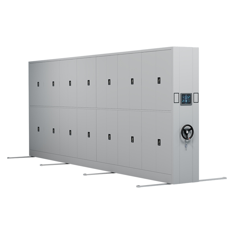 臻远 ZY-MJJA-21 智能密集架移动式档案柜钢制轨道智能密集柜 通双节 一列七组