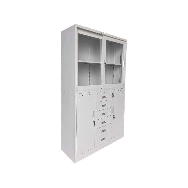 富莱斯宝 推拉门文件柜铁皮文件柜 1800*1180*390 个高清大图