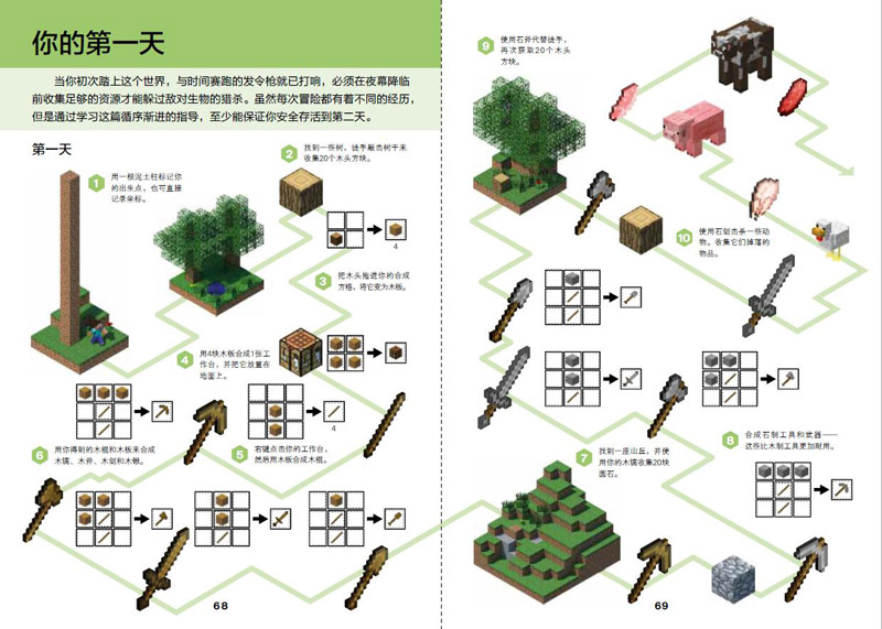 [正版]我的世界探索指南书籍 儿童益智游戏书籍 儿童读物教辅 我的世界游戏攻略书 我的世界中文版游戏书高清大图