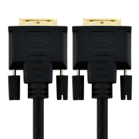 酷比客(L-CUBIC) DVI线(24+1)黑色3M 24+1DVI-DVI转接线显示器