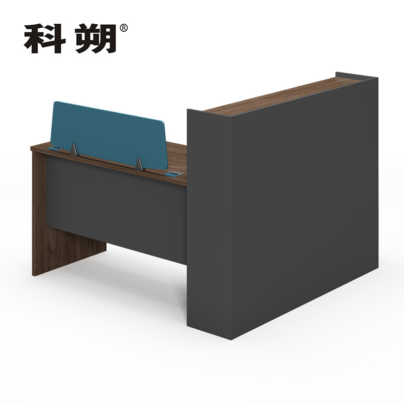 科朔 办公桌职员桌员工桌简约写字台带柜子办公桌1.5米 KSB15110