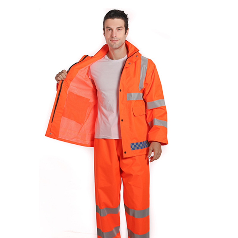 九州缘BD1TF1923102R2N 分体式雨衣M-3XL（计价单位：套）活力橙高清大图